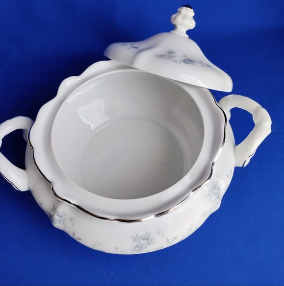 Classic Porcelain Floral Tureen - Picture 3 of 9